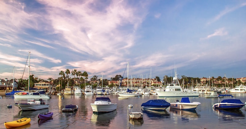 Newport Beach harbor and coastline where our caregivers serve local families