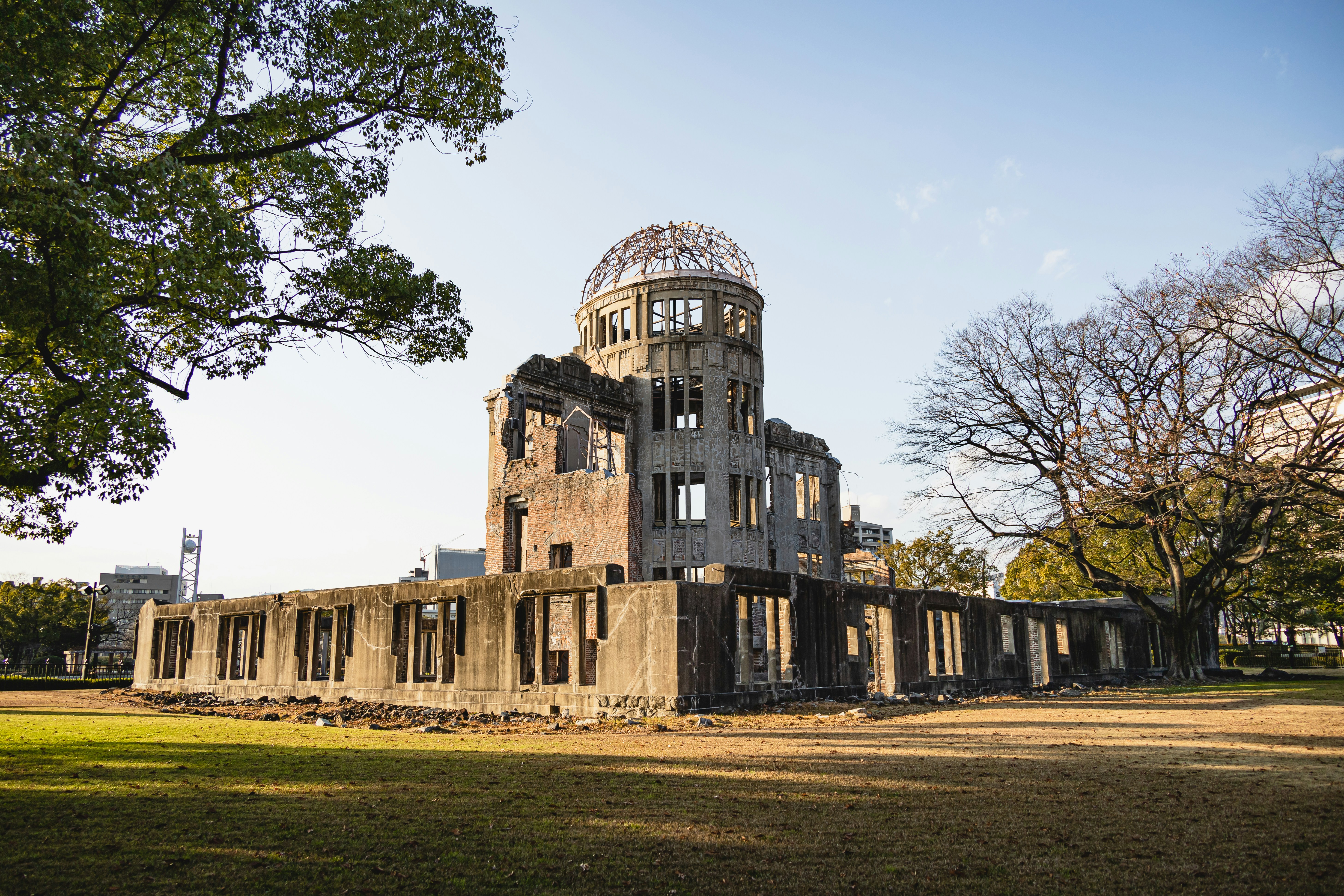 a large building with a dome on top of it