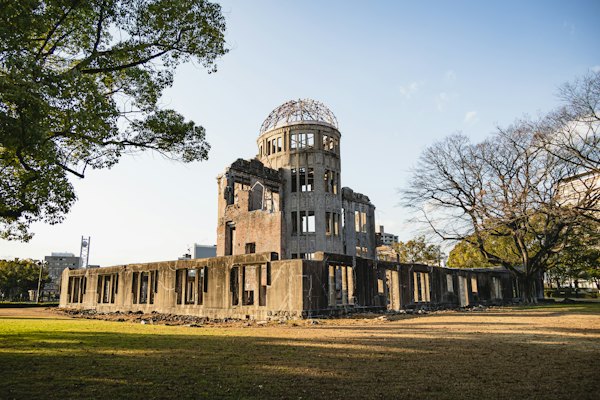 A large building with a dome on top of it — Hiroshima, Japan