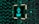 A stylized representation of a computer chip is integrated into a black and teal geometric background. The chip features a minimalist, futuristic face design along with the text 'CHAT GPT' in bold, glowing teal. The background consists of repeating black shapes outlined in teal, creating a high-tech, digital atmosphere.