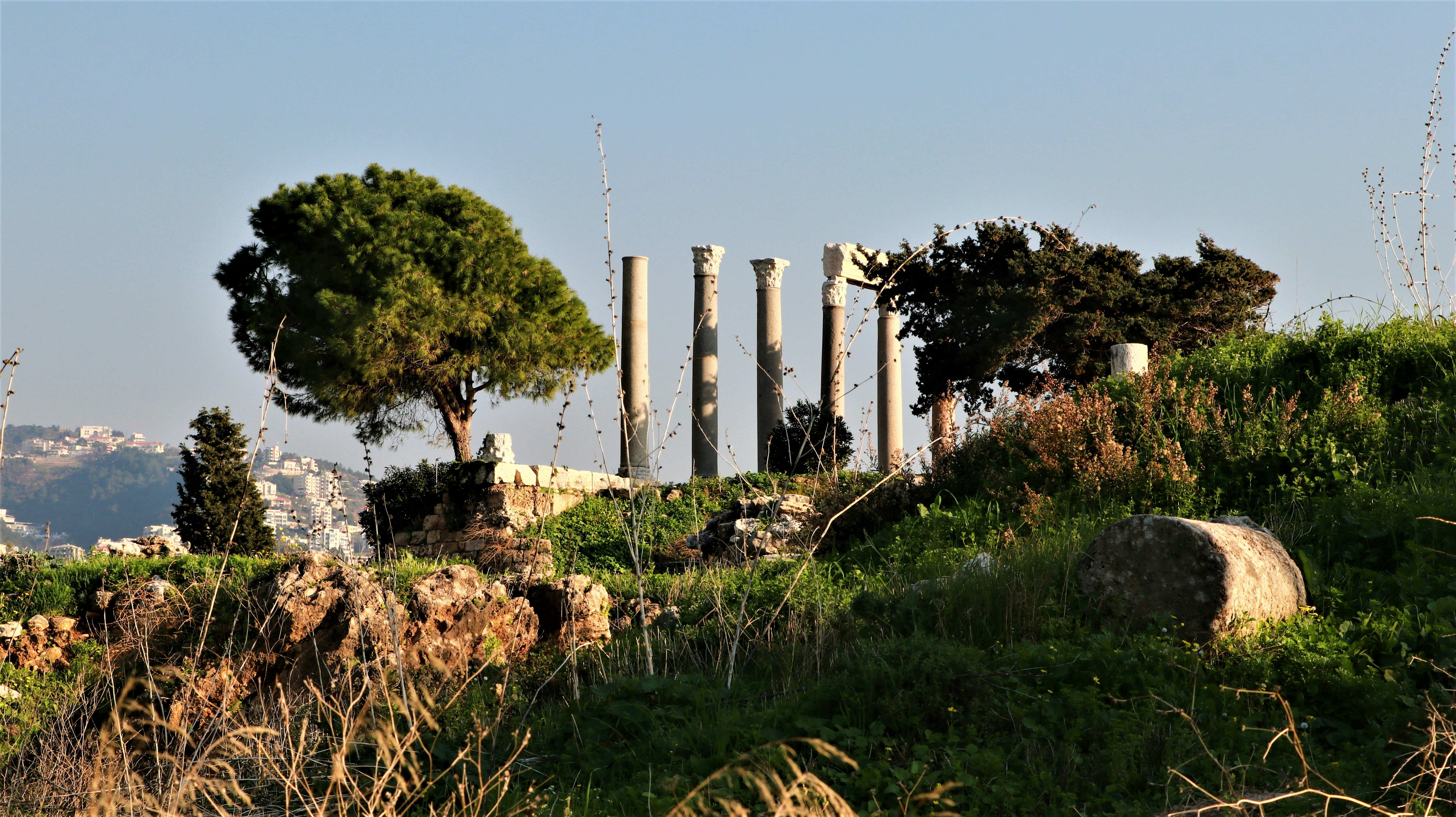 Historical ruins at Phoenice Archaeological Park