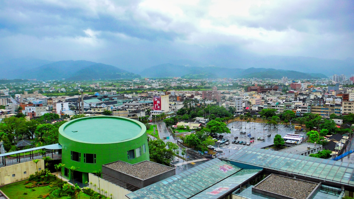 宜蘭の美しい田園風景