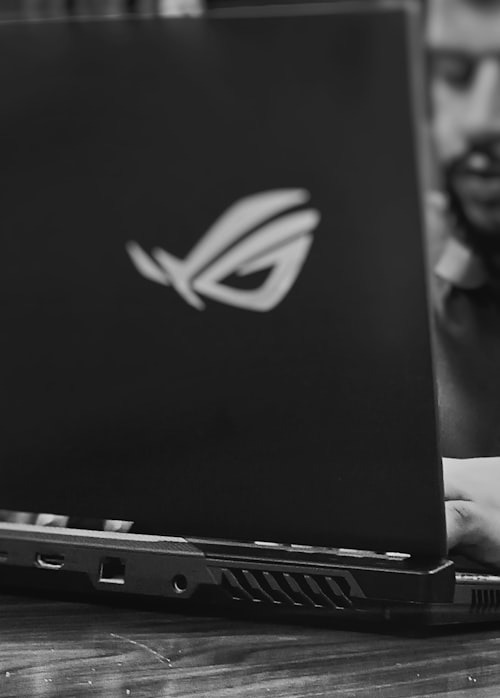 High-performance gaming laptop with RGB keyboard