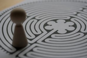 A playful maze puzzle printable encouraging problem-solving skills.
