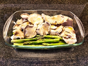 A vibrant kitchen scene with a home chef preparing oyster mushrooms