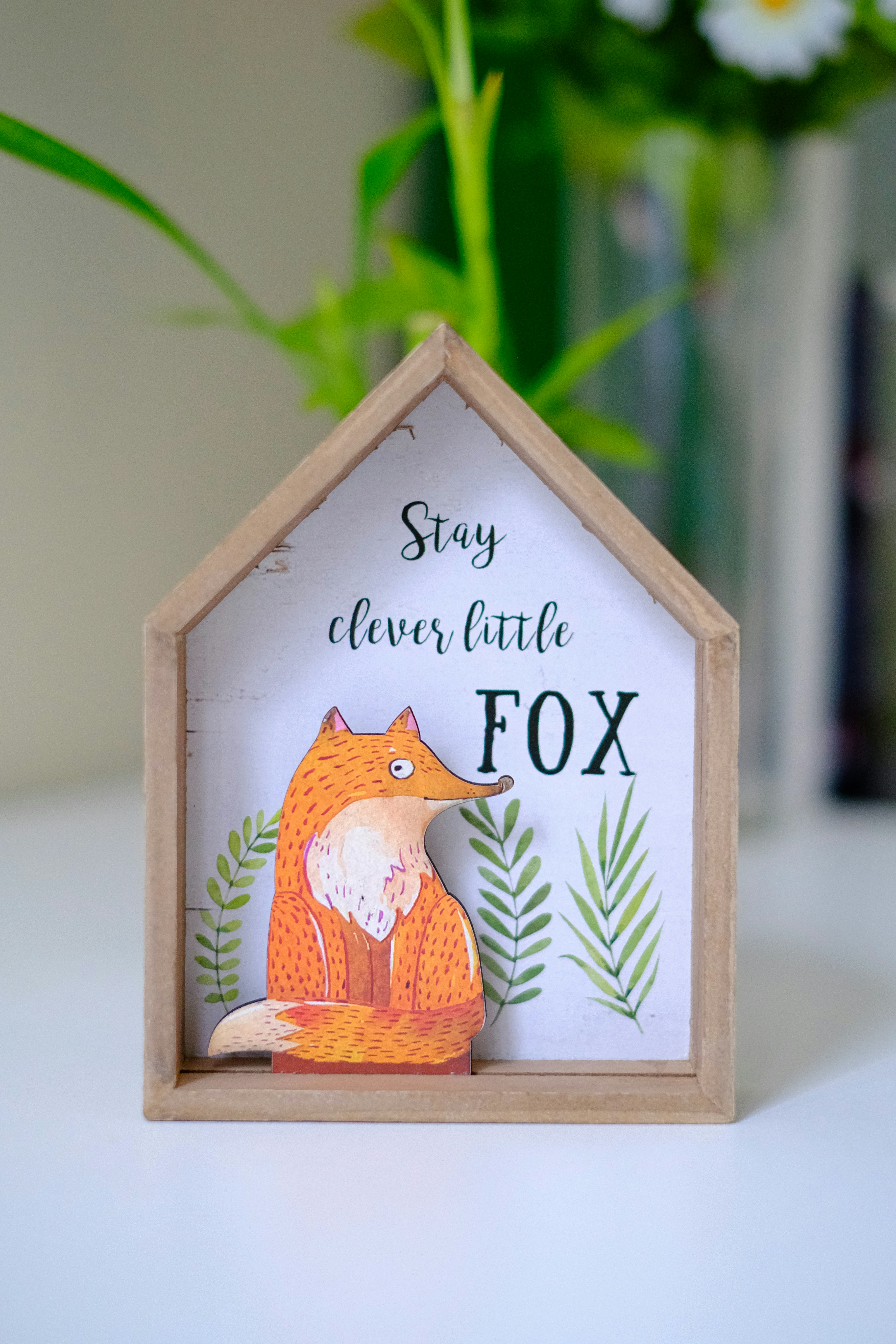Blush Fox Greeting Card