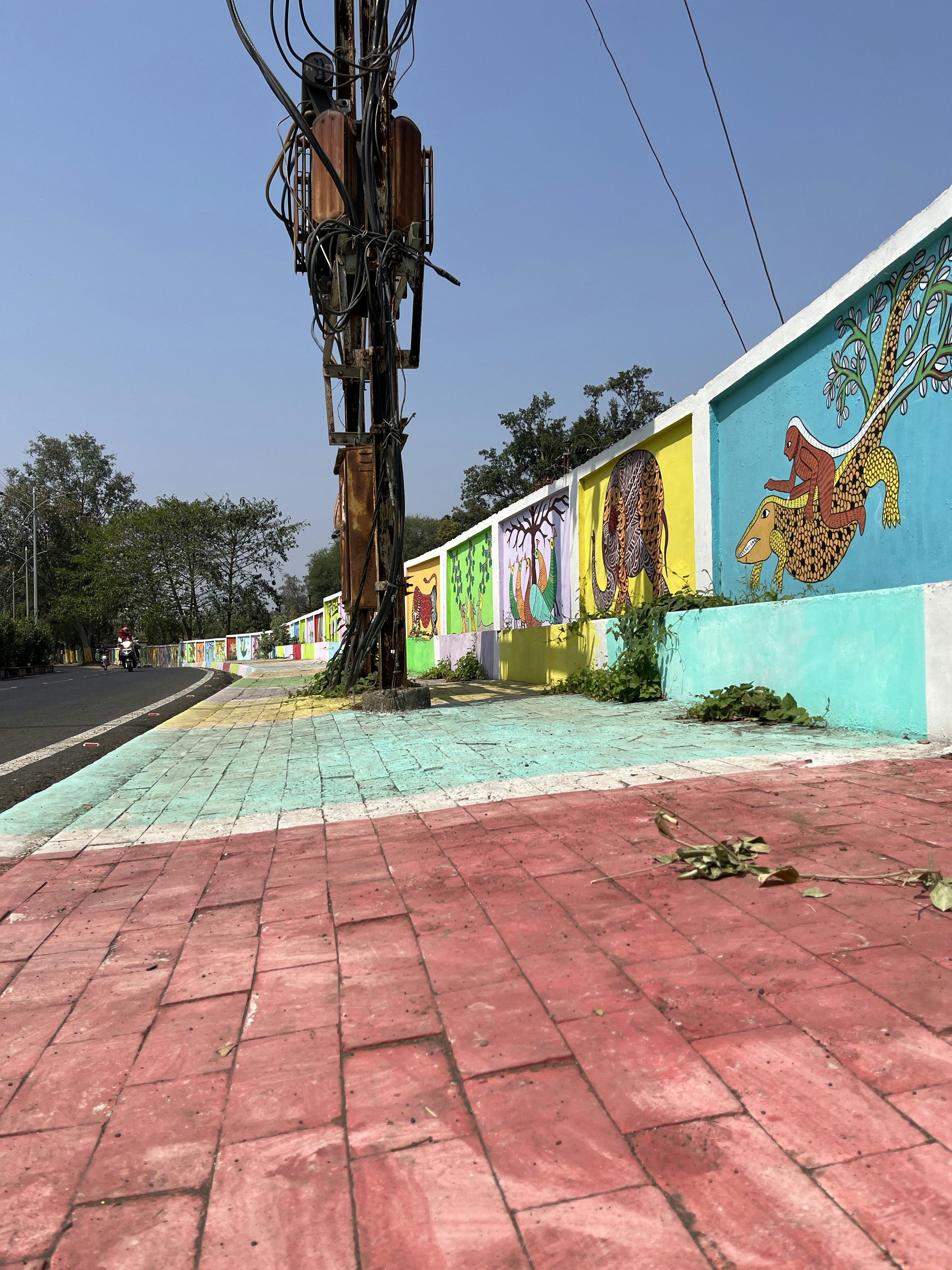a stop sign sitting on the side of a road