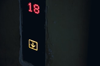 a close up of a sign on a wall