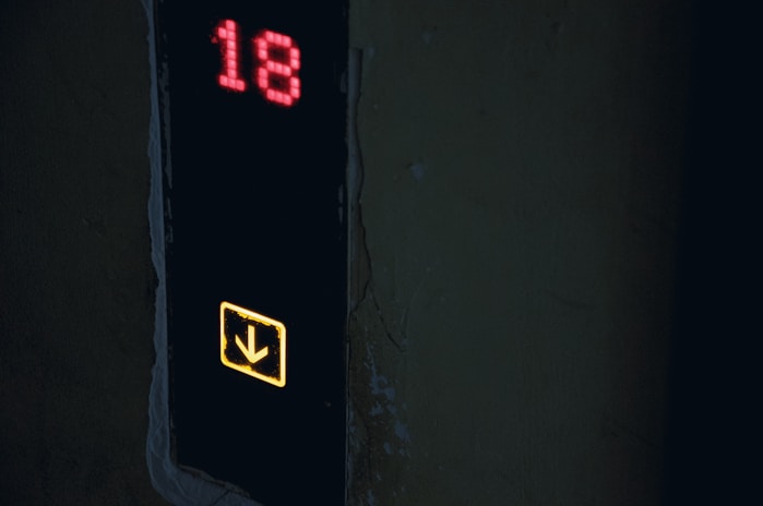 a close up of a sign on a wall
