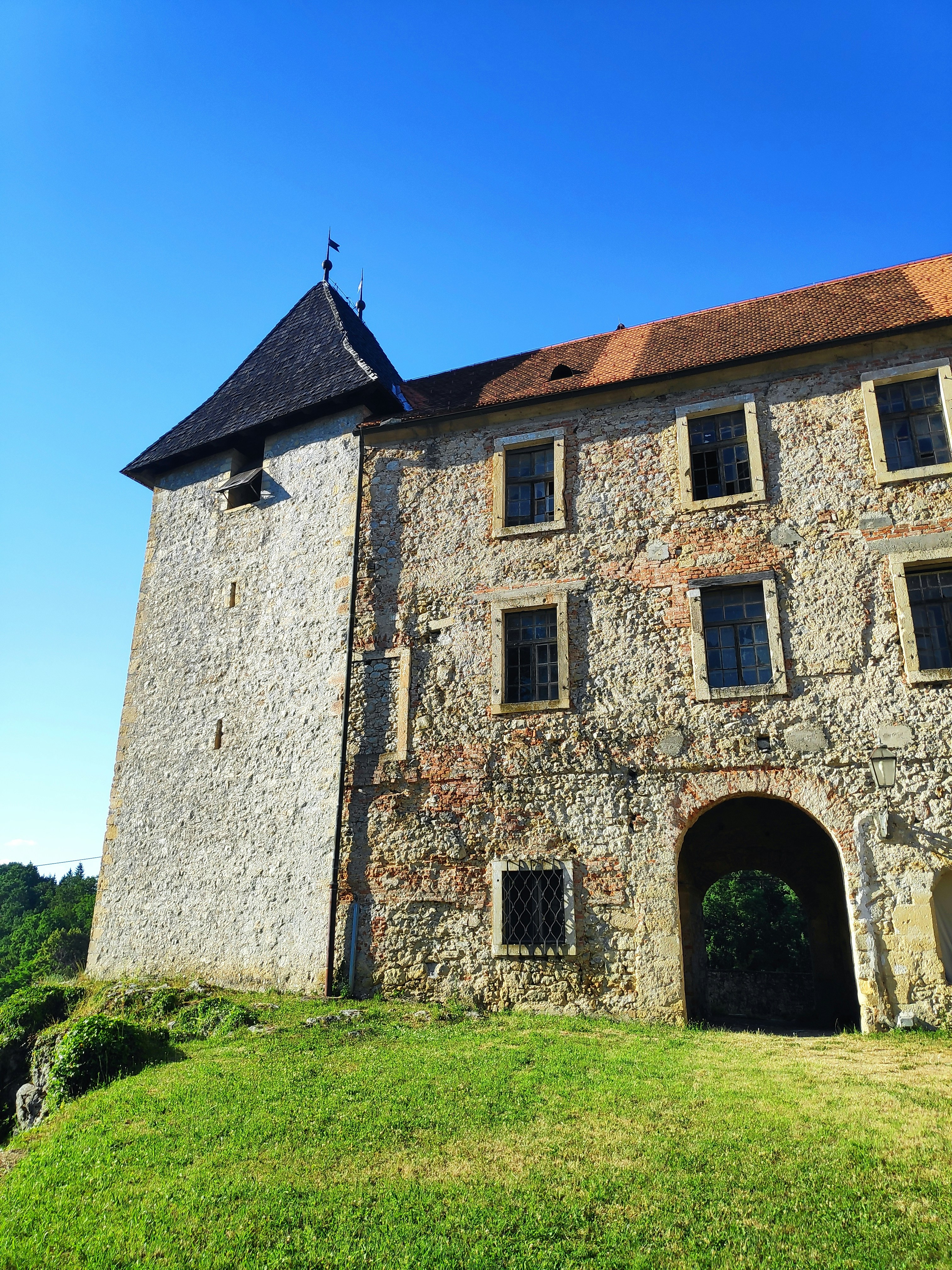 Old medieval town Ozalj in Croatia.