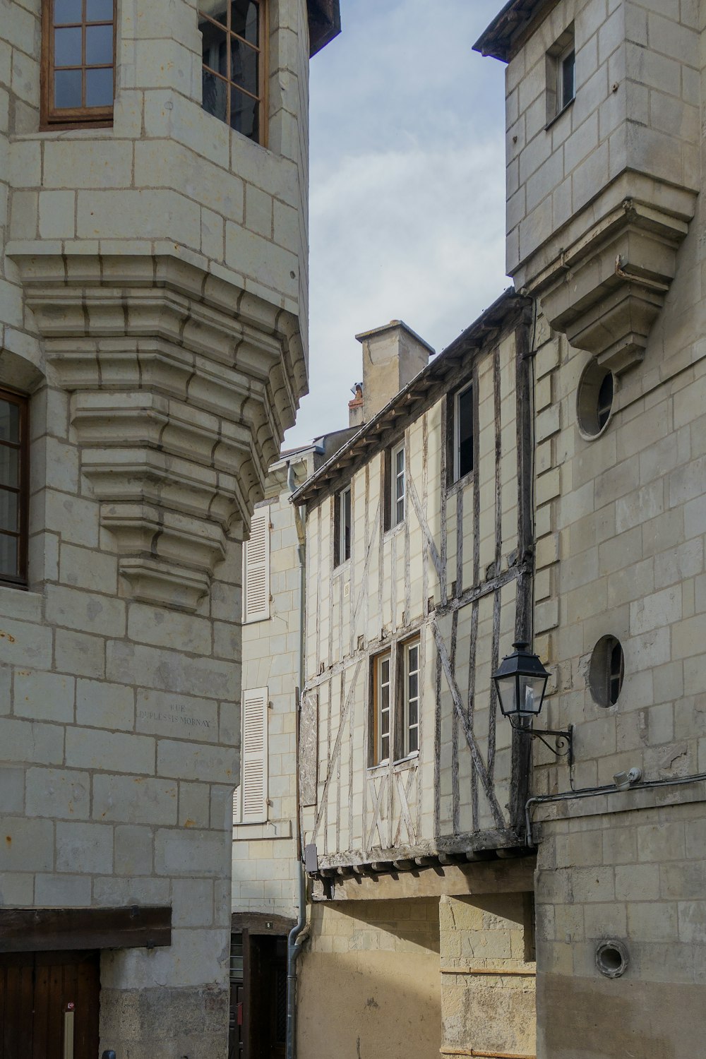 a couple of buildings that are next to each other