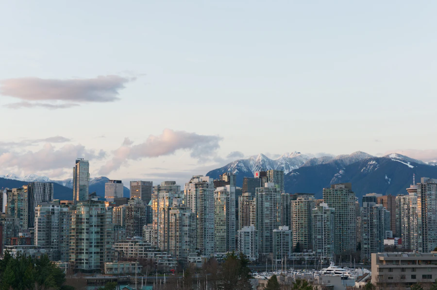 Vancouver, Canada — the skyline and mountains