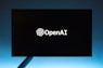the open ai logo is displayed on a computer screen