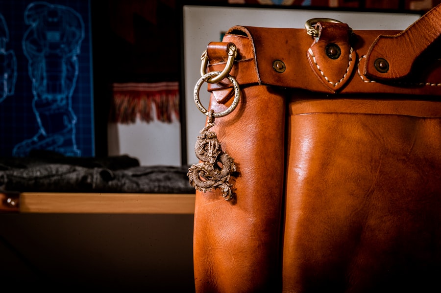 Sac Cabas Cuir Noisette Mila Louise sacs à main