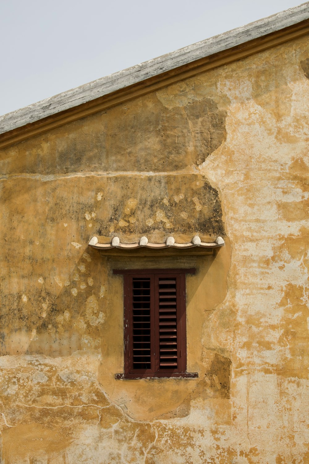 a building with a bunch of birds perched on top of it