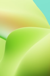 Smooth gradient of teal and green geometric shapes forming a subtle circuit pattern.