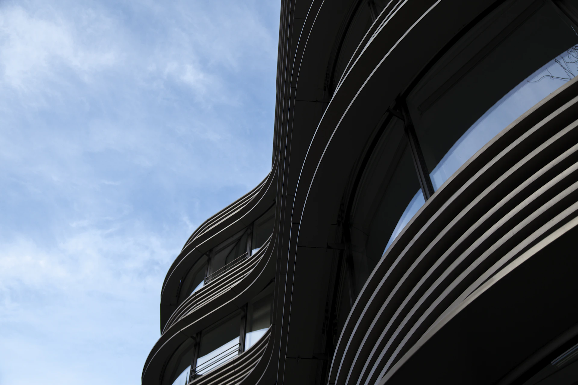 a building that has a clock on the side of it