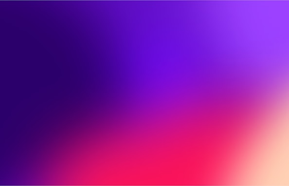 A vibrant gradient background in purple transitioning to dark purple.