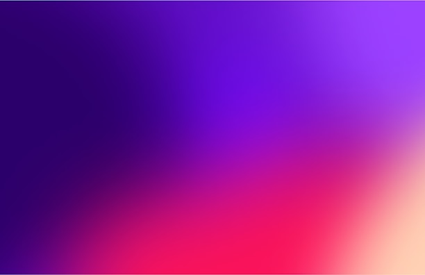 A vibrant purple gradient background with flowing, organic shapes and subtle microanimations representing digital marketing.