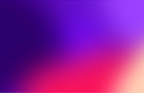 A vibrant gradient background blending pink, purple, and turquoise with subtle light flares.