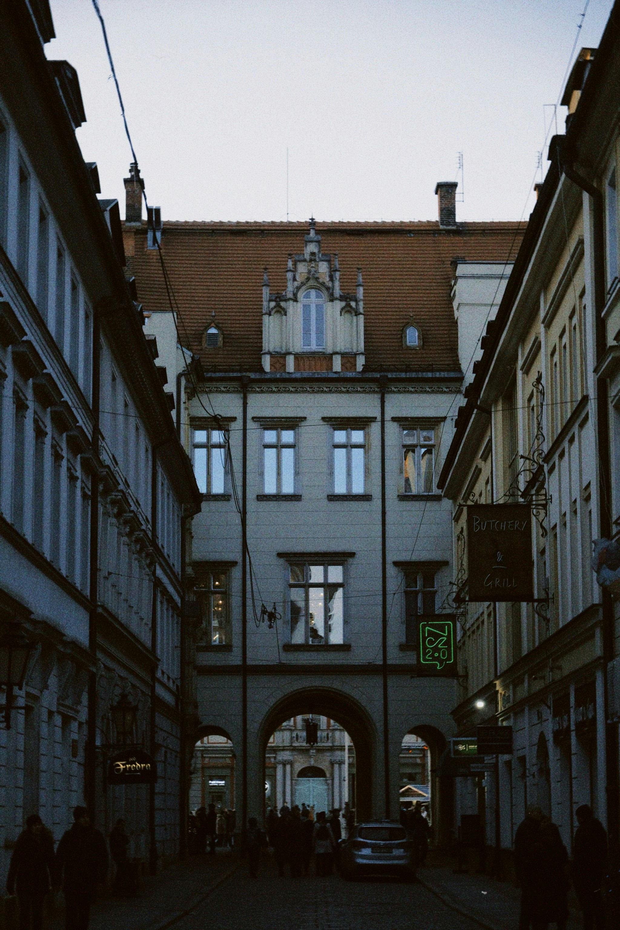 Atmospheric streets of Wroclaw