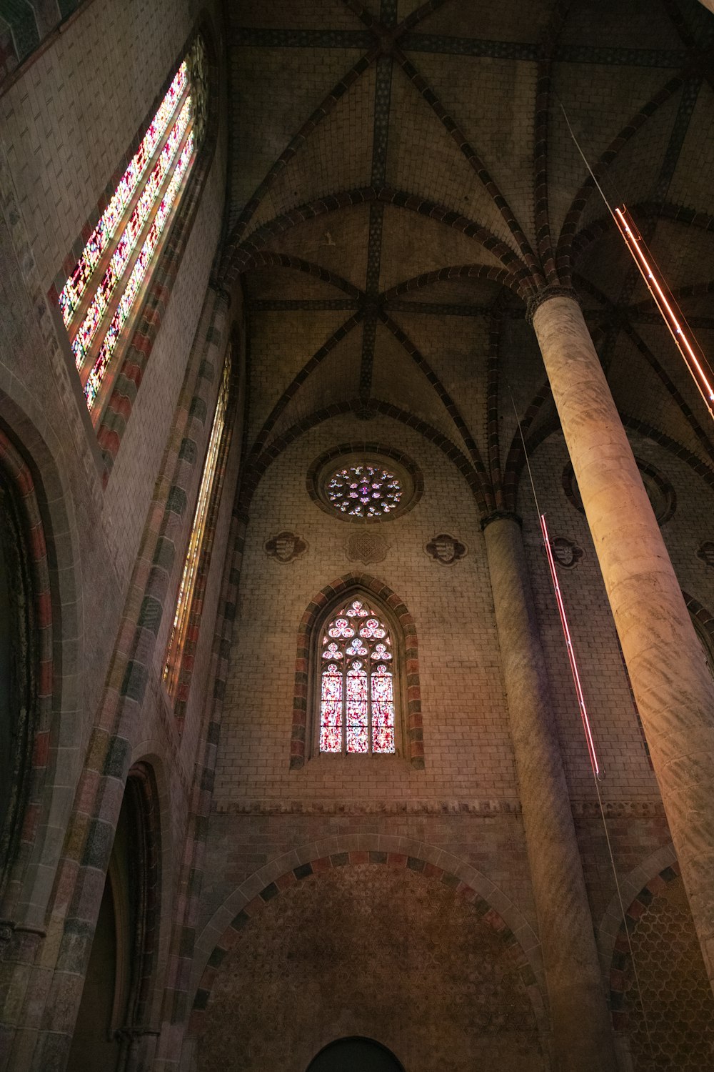 a very large building with a very high ceiling