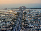 an aerial view of a city with lots of traffic