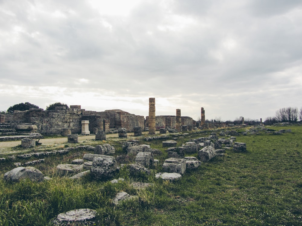 as ruínas da antiga cidade de pompei