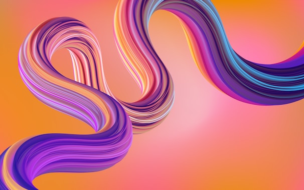a colorful abstract background with wavy lines
