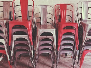 Stackable Metal Chair