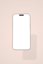 A clean, modern smartphone displaying a simple return form with fields and a submit button.