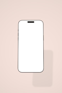 Mobile phone showing a question being asked on a sleek app interface.