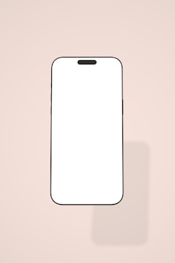 A modern smartphone with a clear contact form displayed on the screen, set against a sleek tech-inspired background.