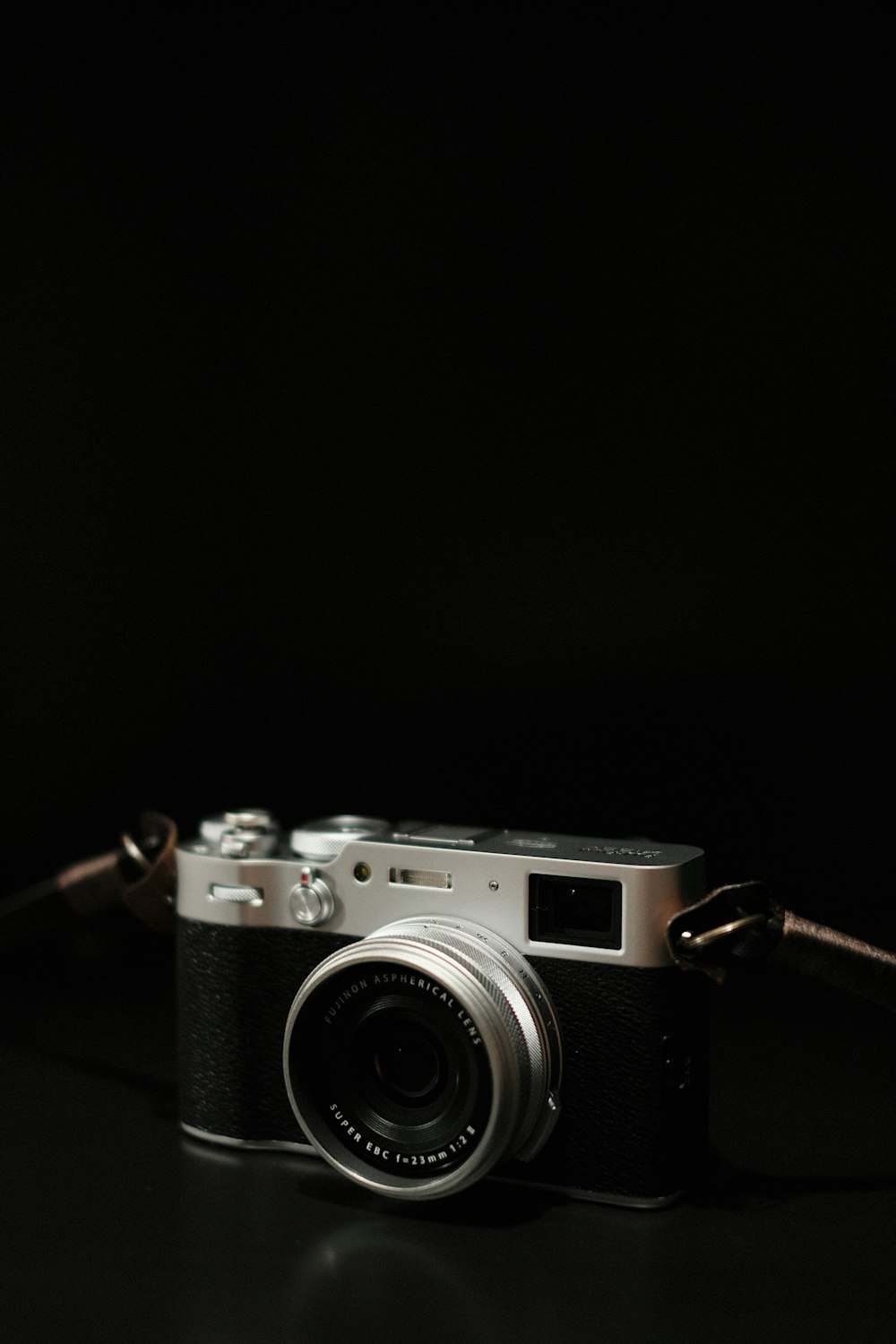 a camera sitting on top of a table