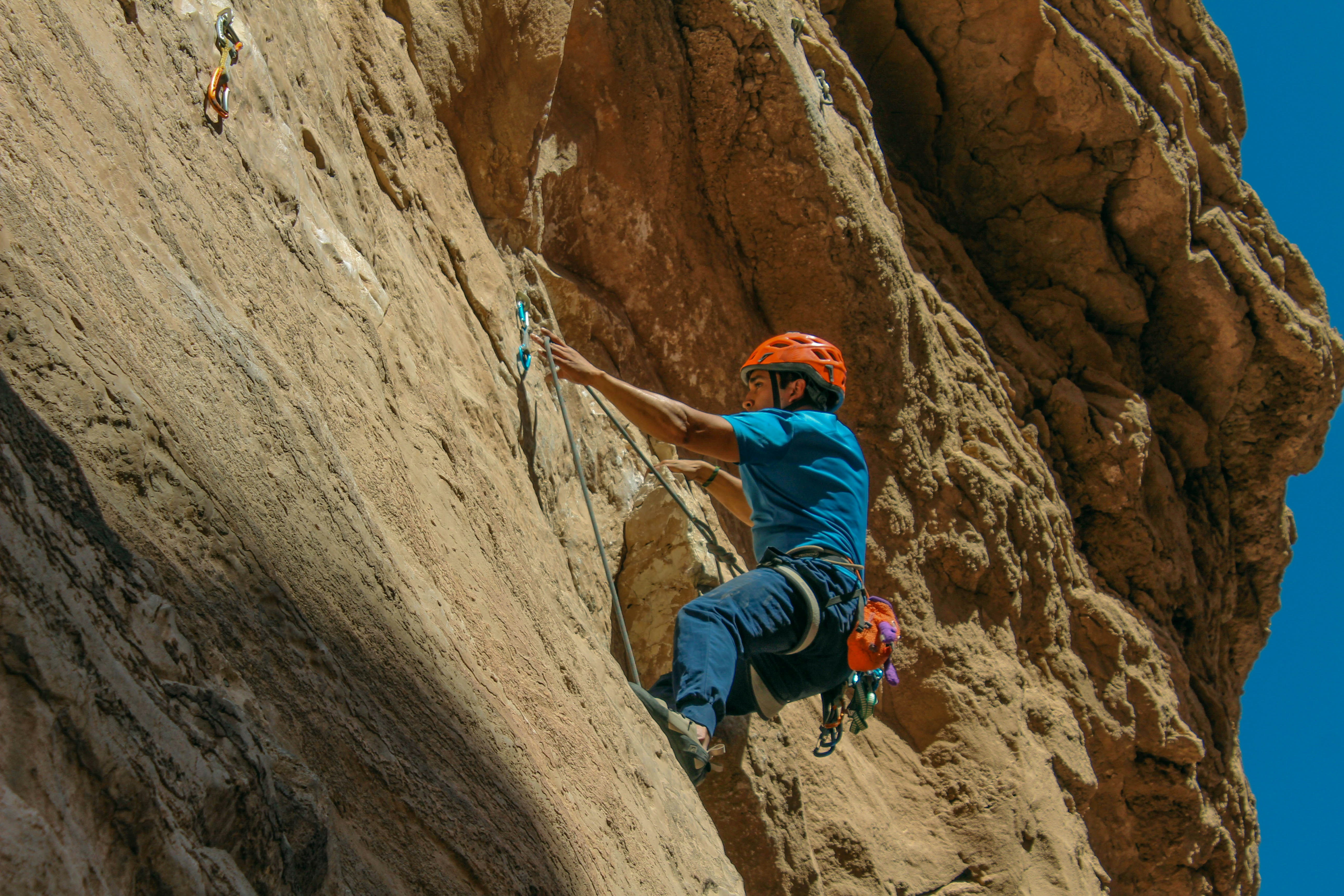 Mirosława - Polska mistrzyni wspinaczki na czas