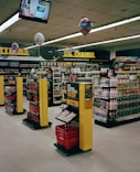 a grocery store filled with lots of items