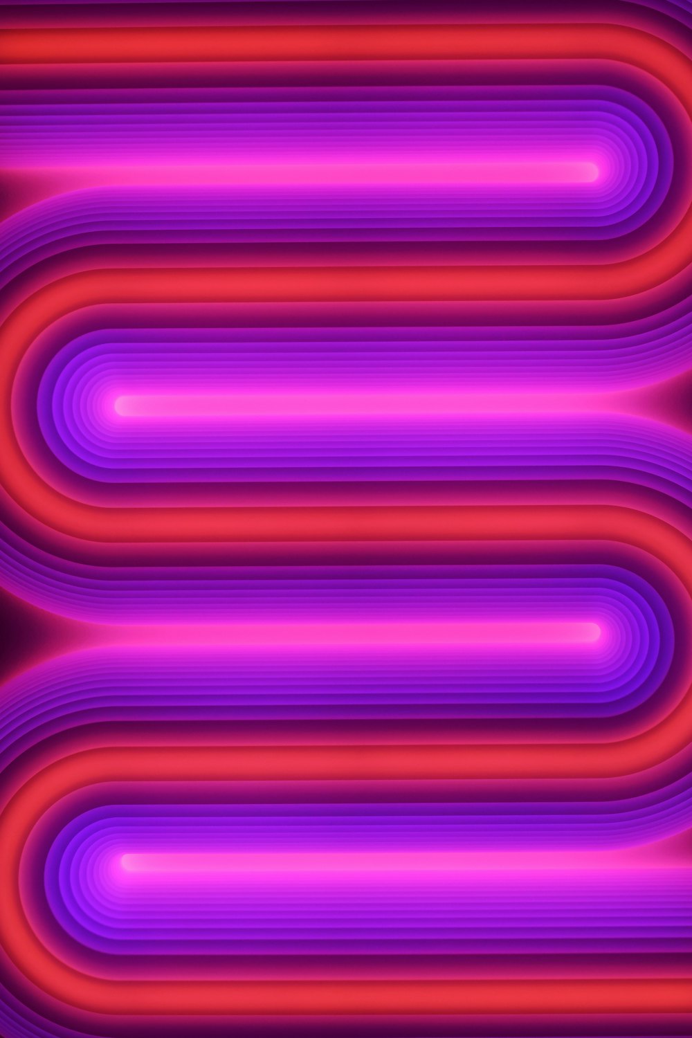a purple and red background with lines