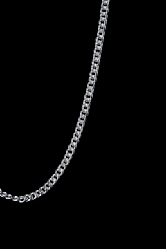 A stylized graphic of a chain link symbolizing connection.