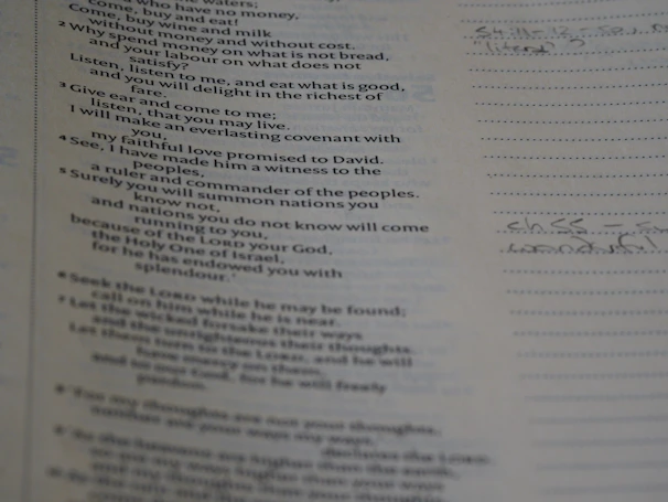 Scan of handwritten manuscript pages showing the author's thoughtful religious insights.