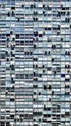 a very tall building with lots of windows