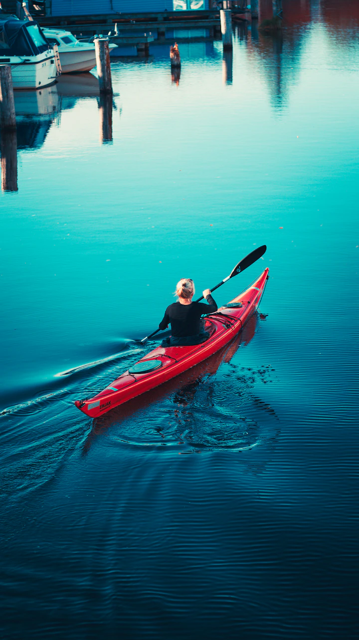 Two-person inflatable kayak