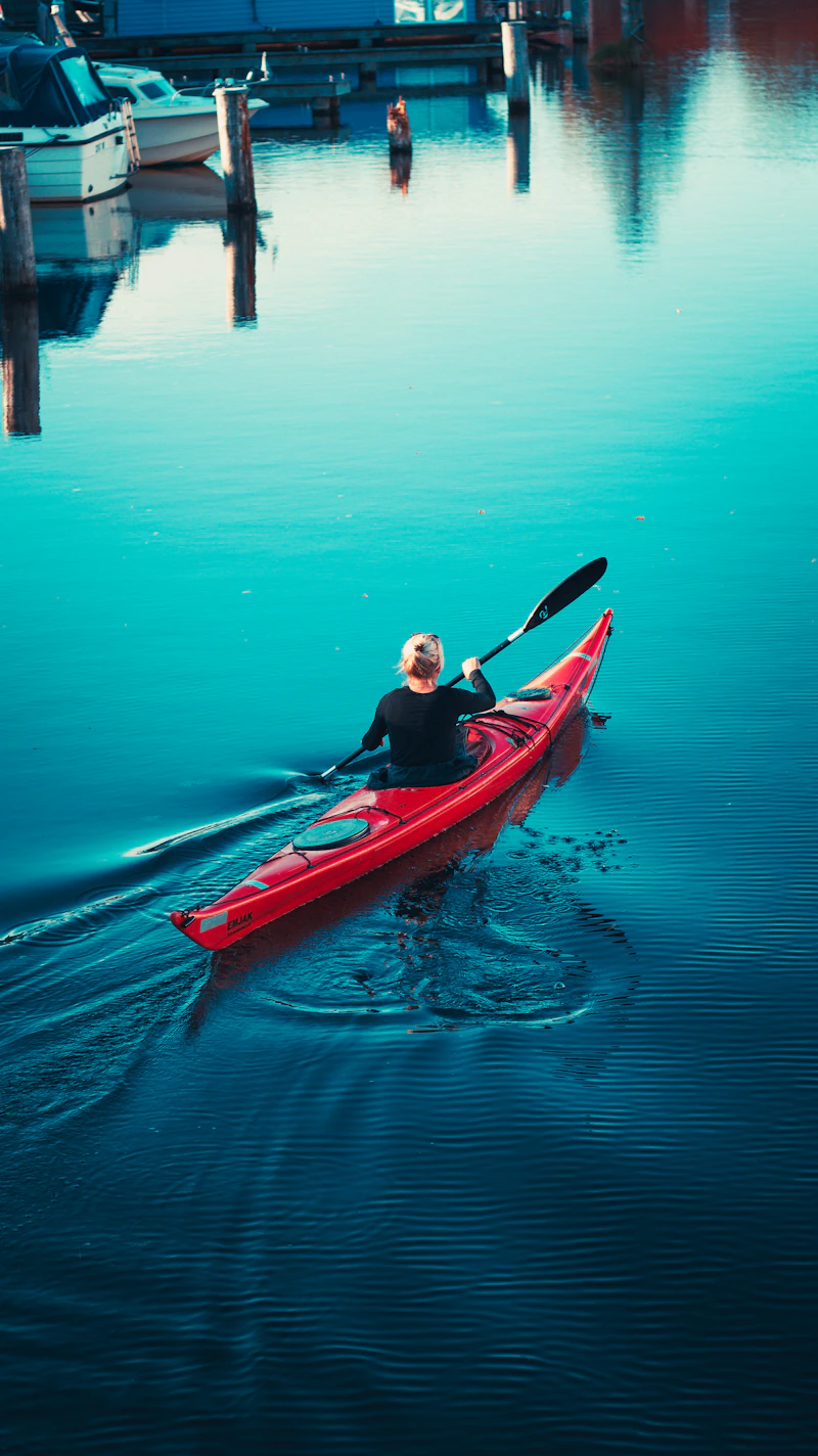Two-person inflatable kayak