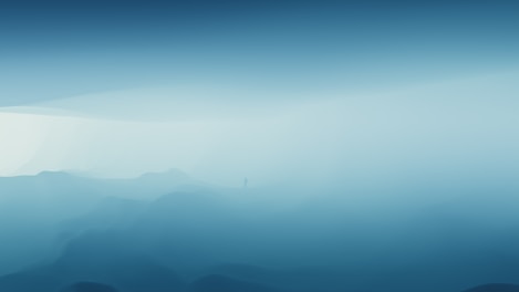 A serene AI-created landscape with soft brush strokes and dreamy lighting.