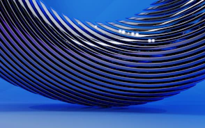 Elegant navy blue-themed abstract stock market graph overlaid with gold accents.