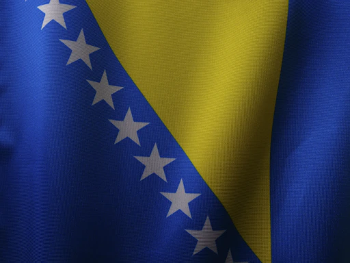 a close up of the flag of the country of venezuela