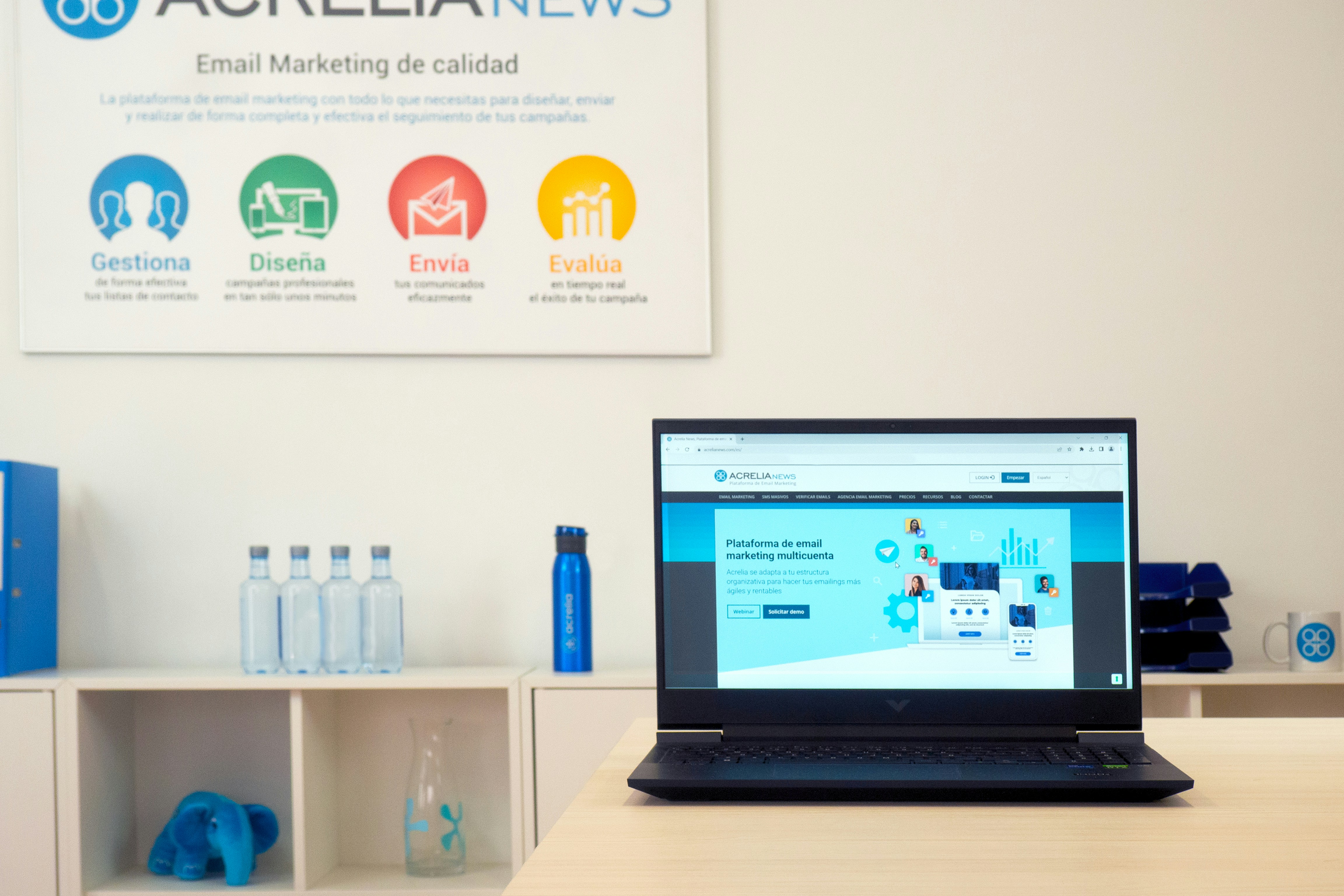 Professional Email Marketing Platform Interface