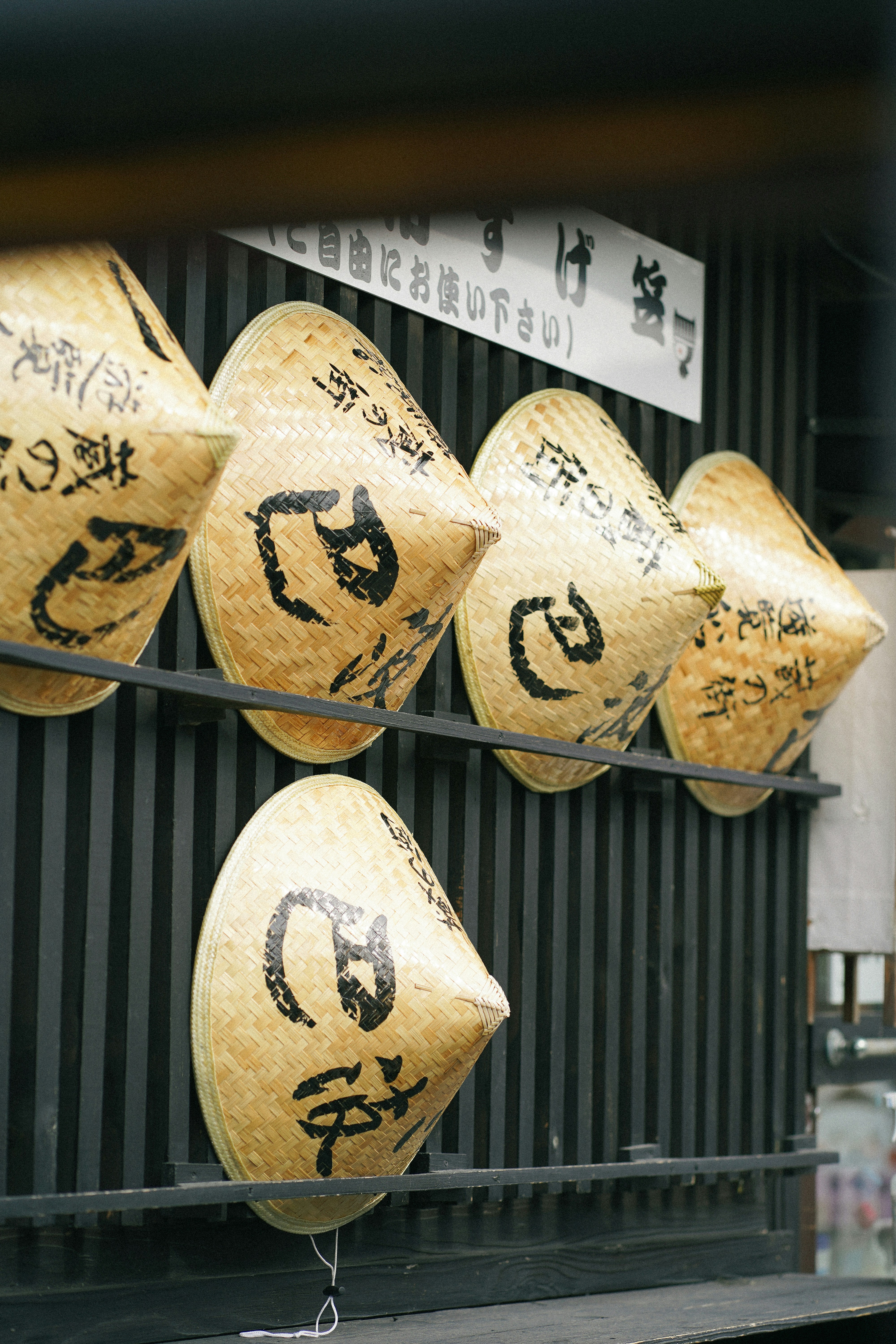 Chinese bamboo hat
