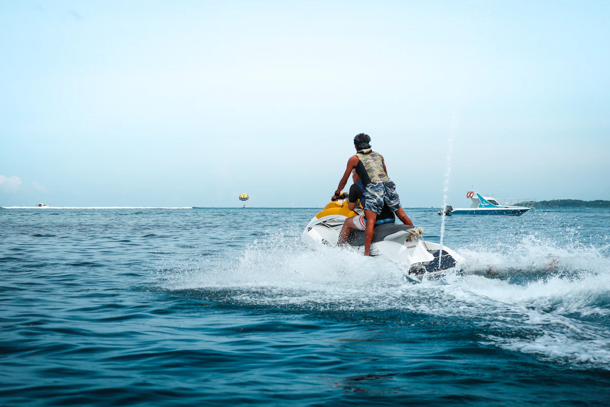 Water sports near Goa's beaches