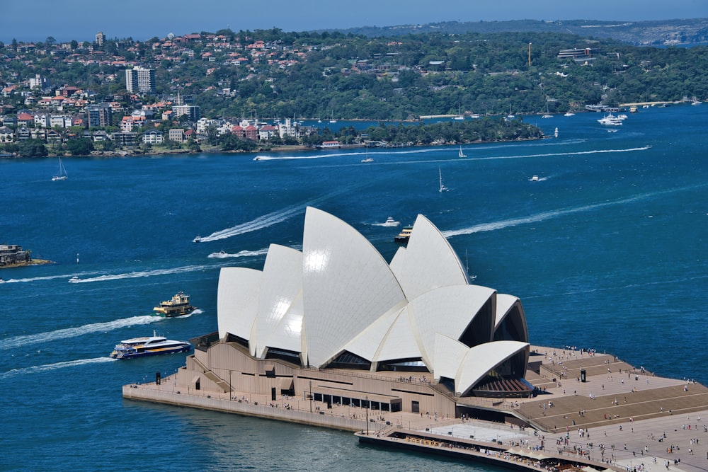 Una veduta aerea della Sydney Opera House