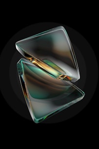 Holographic before-and-after images floating gently above a modern aesthetic laboratory surface.